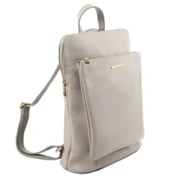 Soft Leather Backpack for Women