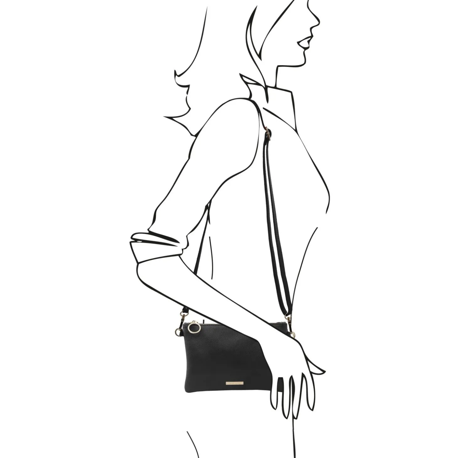 Soft Leather Clutch