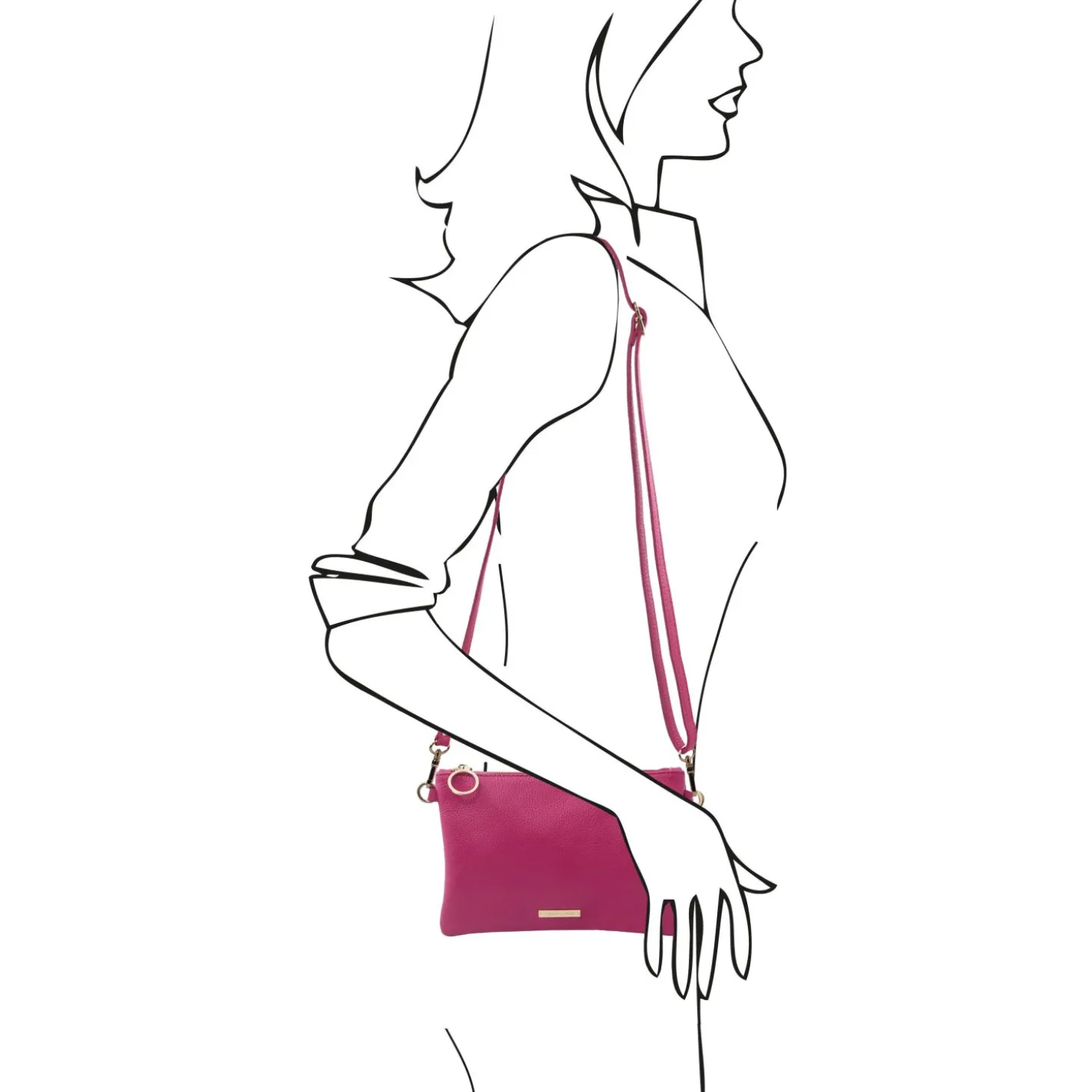 Soft Leather Clutch