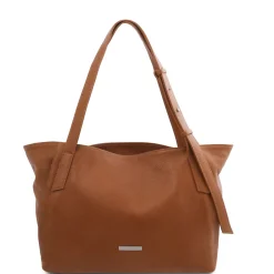 Soft Leather Shopping bag