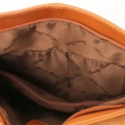 Soft Leather Shoulder bag With Tassel Detail