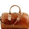 Travel Leather Duffle bag - Large Size