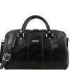 Travel Leather Duffle bag - Small Size