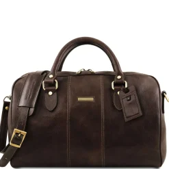 Travel Leather Duffle bag - Small Size