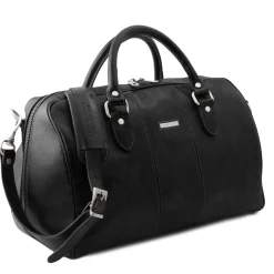 Travel Leather Duffle bag - Small Size