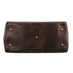 Travel Leather Duffle bag - Small Size