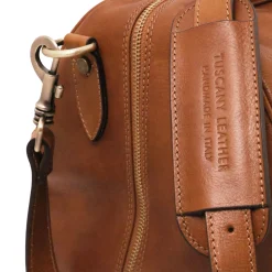 Travel Leather Duffle bag - Small Size