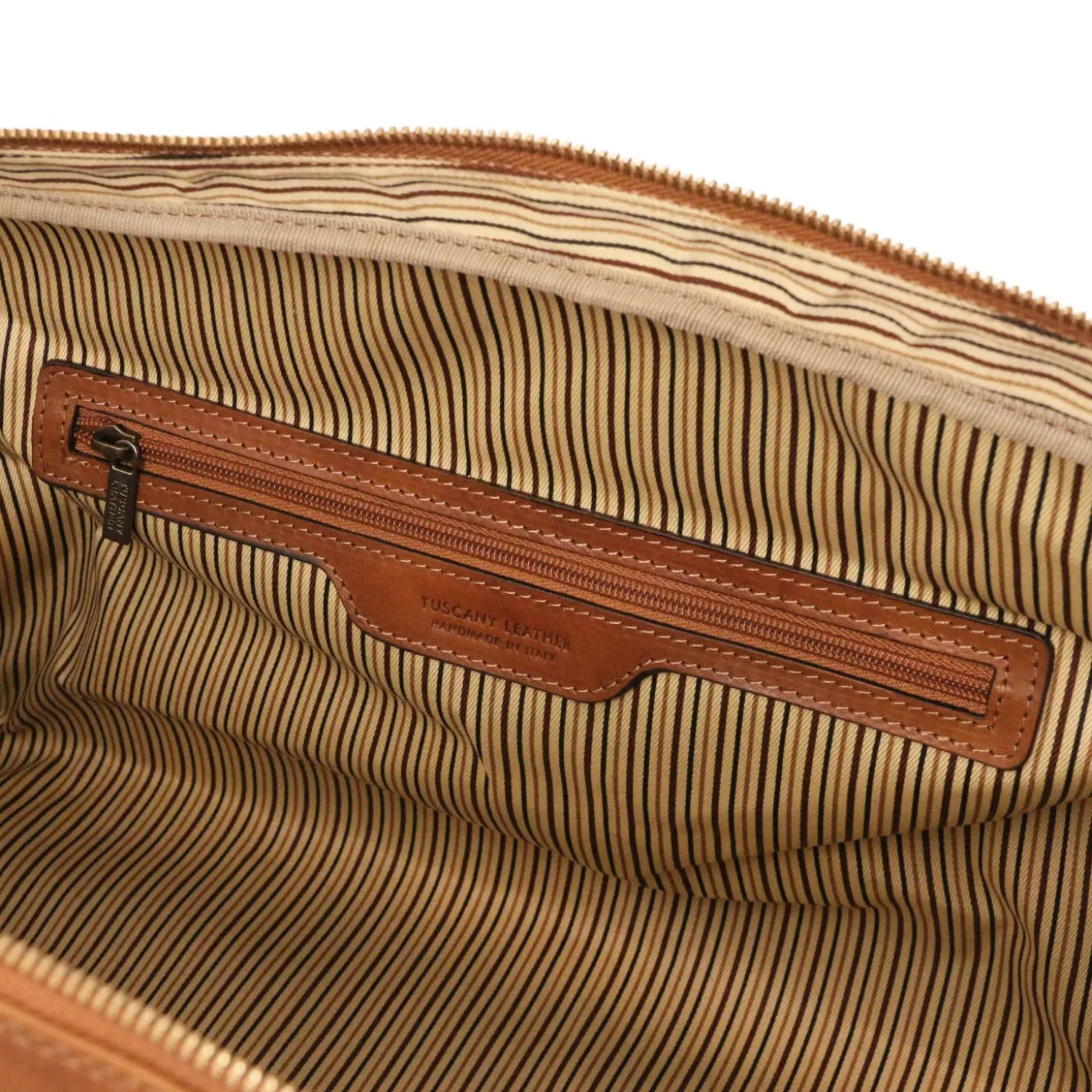 Travel Leather Duffle bag - Small Size