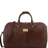 Travel Leather Duffle/Garment bag