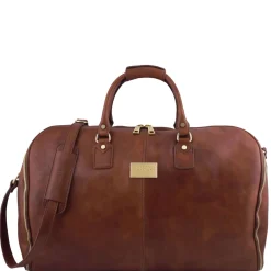 Travel Leather Duffle/Garment bag