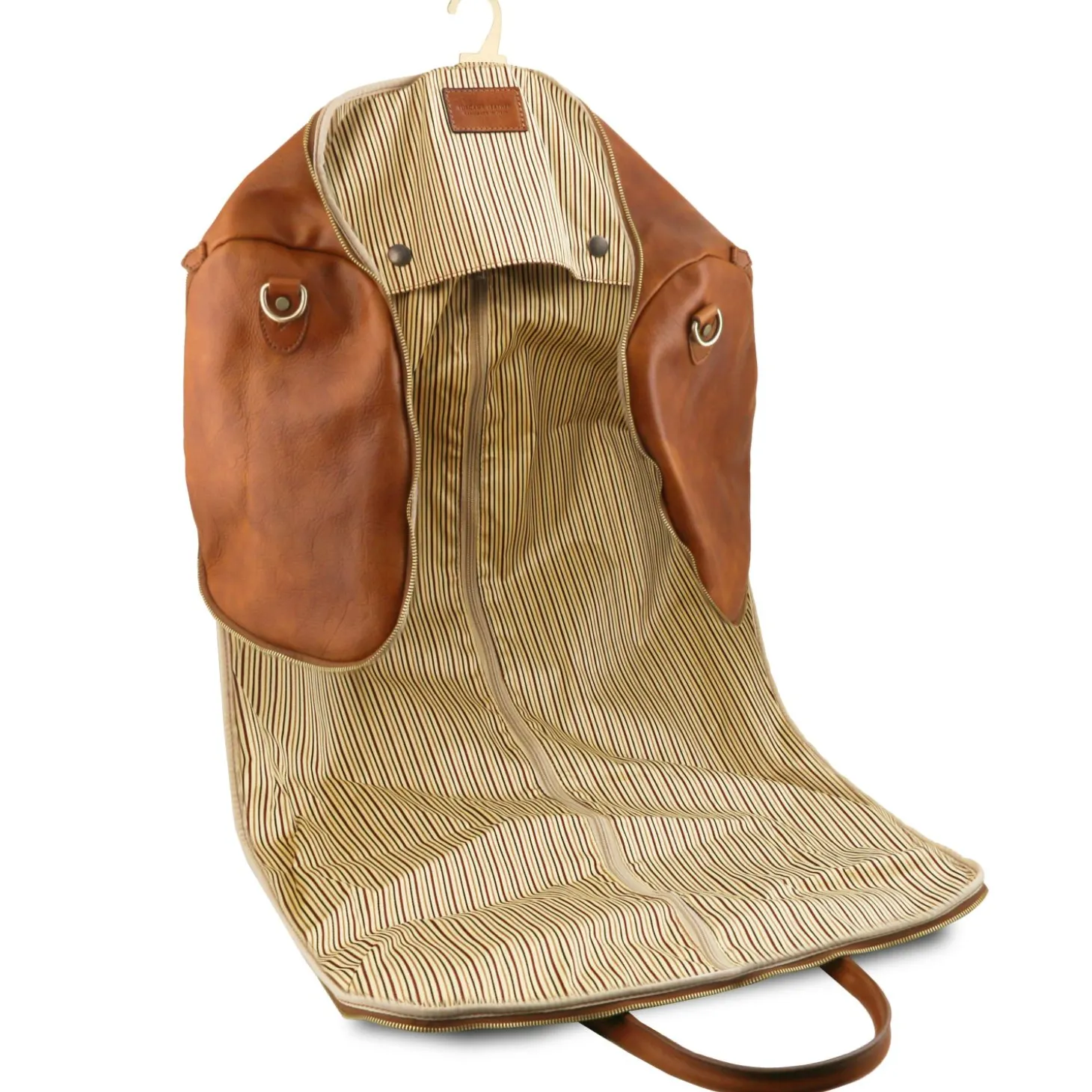 Travel Leather Duffle/Garment bag