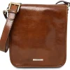 Two Compartments Leather Shoulder bag