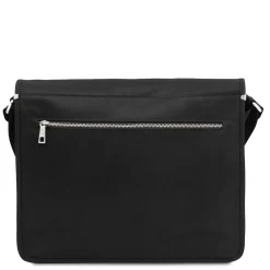 Two Compartments Leather Shoulder bag - Large Size